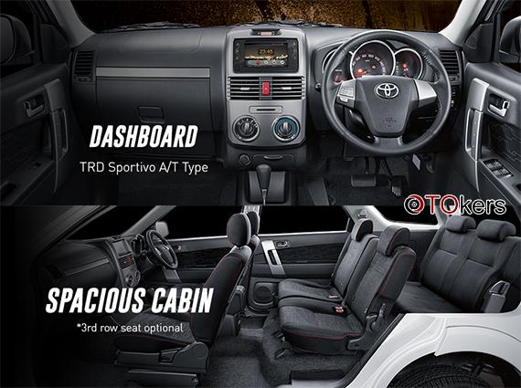 Interior Toyota Rush
